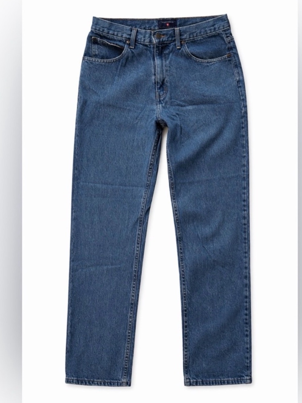 Saddlebred Mens 34x30 Classic Fit Blue Jeans Straight Leg Denim Pants Casual